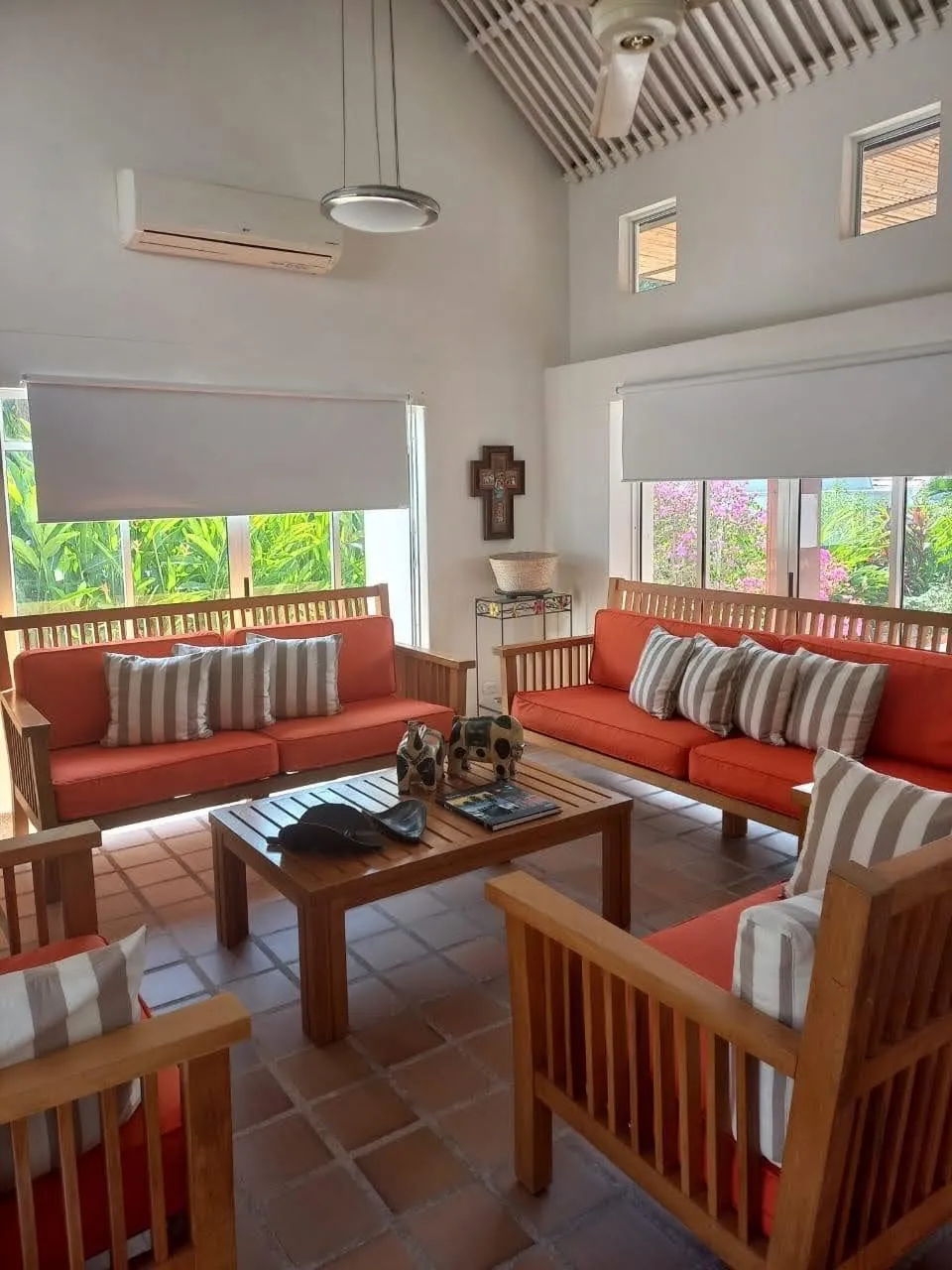 Sala con aire acondicionado